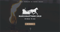 Desktop Screenshot of marsimartnan.no