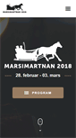 Mobile Screenshot of marsimartnan.no
